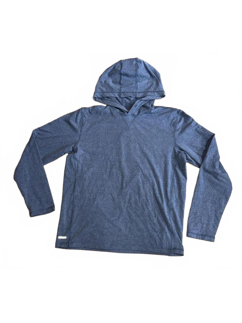 Free Country Ultimate Comfort Hoodie Long Sleeve Shirt VG/G Large